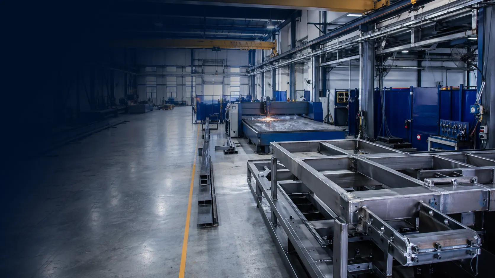 SteelTech fabrication workshop