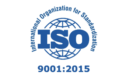 ISO 9001 quality management certification logo
